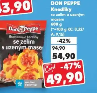 Kaufland DON PEPPE Knedlíky nabídka