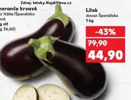 Kaufland Lilek nabídka