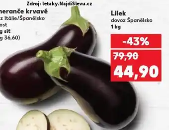 Kaufland Lilek nabídka