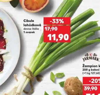 Kaufland Cibule lahůdková nabídka