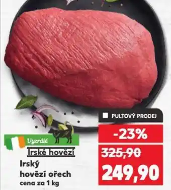 Kaufland Irský hovězí ořech nabídka