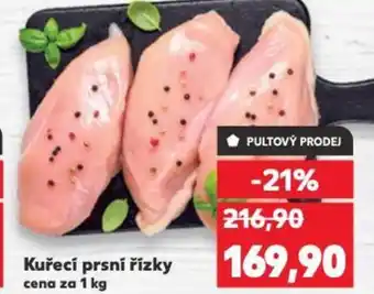 Kaufland Kuřecí prsní řízky nabídka