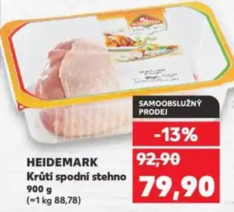 Kaufland HEIDEMARK Krůtí spodní stehno nabídka