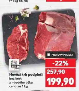 Kaufland Hovězí krk podpleči nabídka