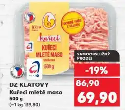 Kaufland DZ KLATOVY Kuřecí mleté maso nabídka