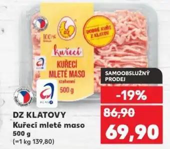 Kaufland DZ KLATOVY Kuřecí mleté maso nabídka