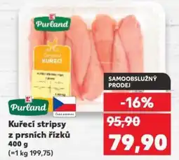 Kaufland Kuřecí stripsy z prsních řízků nabídka