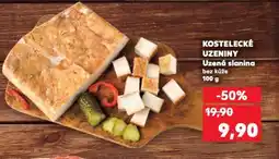 Kaufland KOSTELECKÉ UZENINY Uzená slanina nabídka