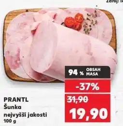 Kaufland PRANTL Šunka nejvyšší jakosti nabídka