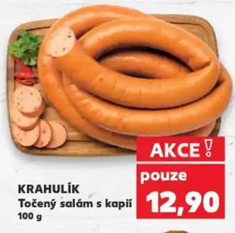 Kaufland KRAHULIK Točený salám s kapii nabídka