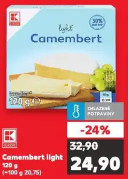 Kaufland Camembert light nabídka