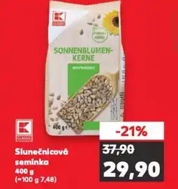 Kaufland Slunečnicová semínka nabídka