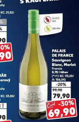 Kaufland Palais de france merlot nabídka