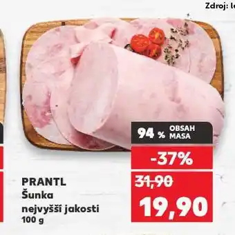 Kaufland Šunka nejvyšší jakosti nabídka