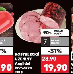 Kaufland Anglická krkovička nabídka