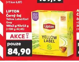 Kaufland Lipton čaj nabídka