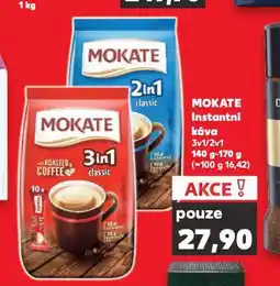 Kaufland Mokate instantní káva nabídka