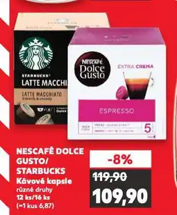 Kaufland Kávové kapsle dolce gusto nabídka