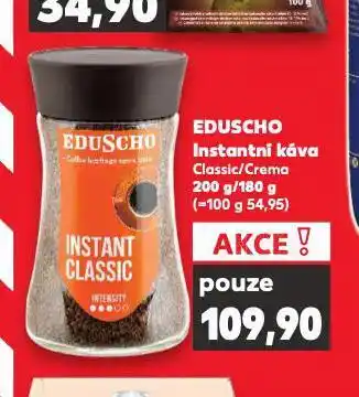 Kaufland Eduscho káva nabídka