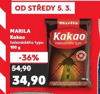 Kaufland Marila kakao nabídka