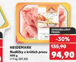 Kaufland Nudličky z krůtích prsou nabídka