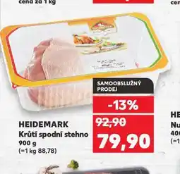 Kaufland Krůtí spodní stehno nabídka