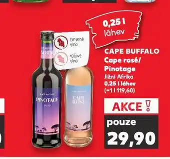 Kaufland Cape buffalo cape rosé nabídka