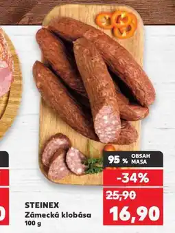 Kaufland Zámecká klobása nabídka