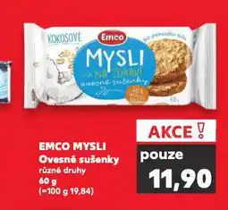 Kaufland Emco mysli ovesné sušenky nabídka