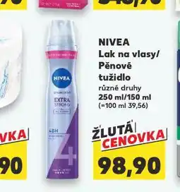 Kaufland Nivea lak na vlasy nabídka