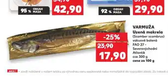 Kaufland Uzená makrela nabídka