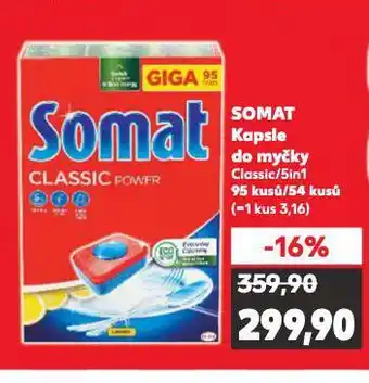 Kaufland Somat kapsle do myčky nabídka