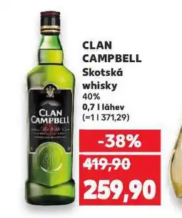 Kaufland Clan campbell nabídka