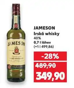 Kaufland Jameson irish whiskey nabídka