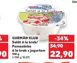 Kaufland Salát á la krab nabídka