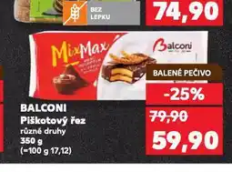 Kaufland Balconi piškotový řez nabídka