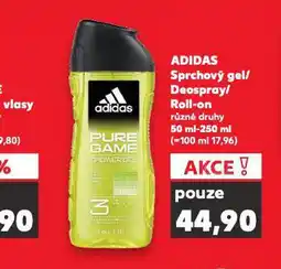 Kaufland Adidas deospray nabídka