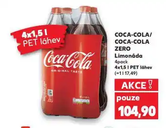 Kaufland Coca-cola zero nabídka