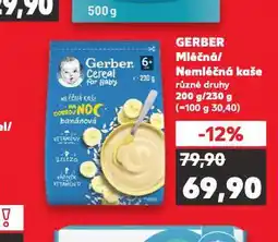 Kaufland Gerber kaše nabídka