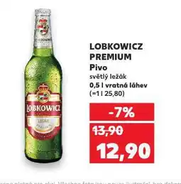 Kaufland Pivo lobkowicz nabídka