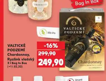 Kaufland Valtické podzemí ryzlink vlašský nabídka