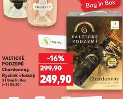 Kaufland Valtické podzemí chardonnay nabídka