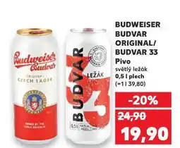 Kaufland Pivo budvar 33 nabídka