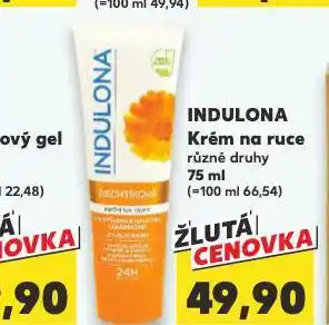 Kaufland Indulona krém na ruce nabídka