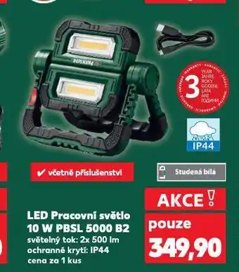 Kaufland Led pracovní světlo nabídka