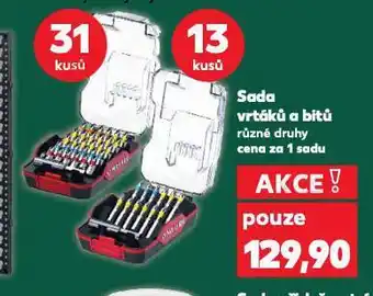 Kaufland Sada vrtáků a bitů nabídka