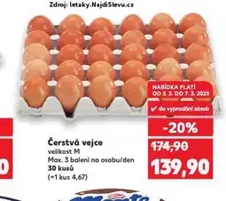 Kaufland Vejce m nabídka