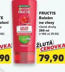 Kaufland Fructis balzám na vlasy nabídka