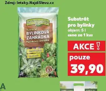 Kaufland Substrát pro bylinky nabídka