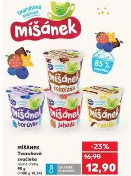 Kaufland MÍŠÁNEK svačinka různé druhy nabídka